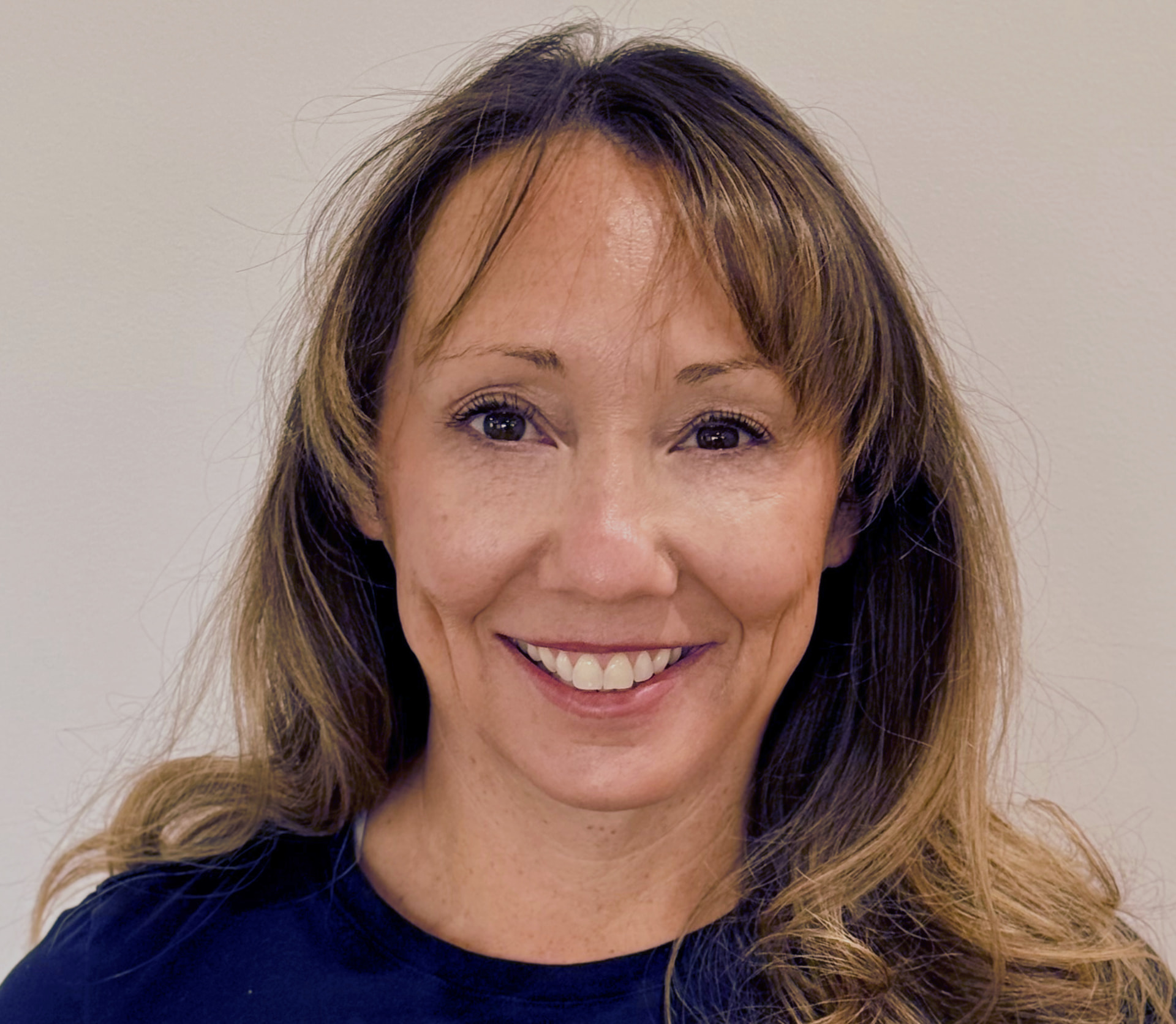 Portrait of Beth Greenwald, certified classical Pilates instructor, at her Marina del Rey studio